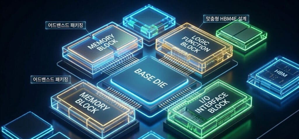 HBM4E, 6세대 HBM, 맞춤형 HBM, AI 반도체, 어드밴스드 패키징