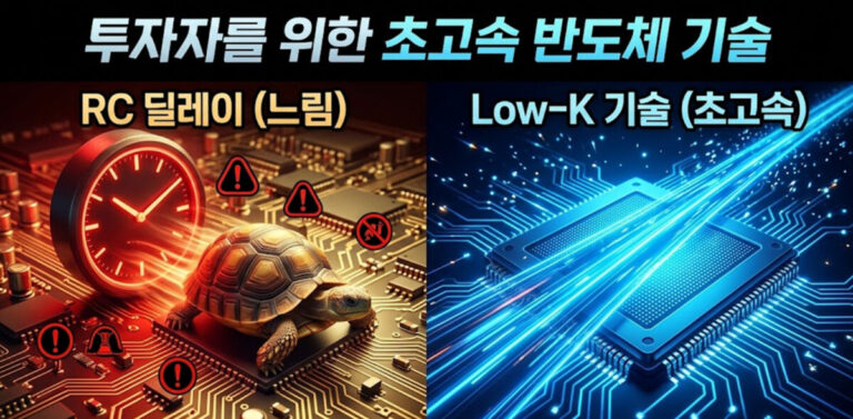 Low-K, 로우케이, 저유전율 절연막, 반도체 배선 공정, RC 딜레이