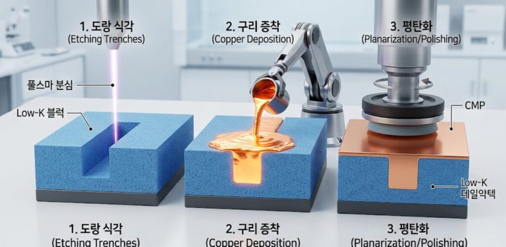 Low-K, 로우케이, 저유전율 절연막, 반도체 배선 공정, RC 딜레이