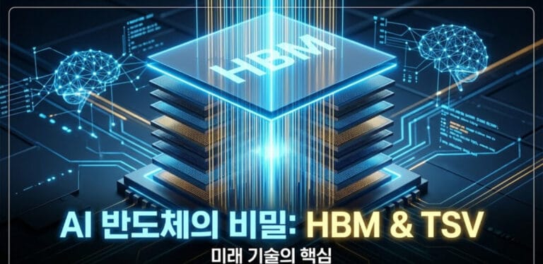 TSV 공정, 반도체 패키징, HBM, 실리콘 관통 전극, AI 반도체