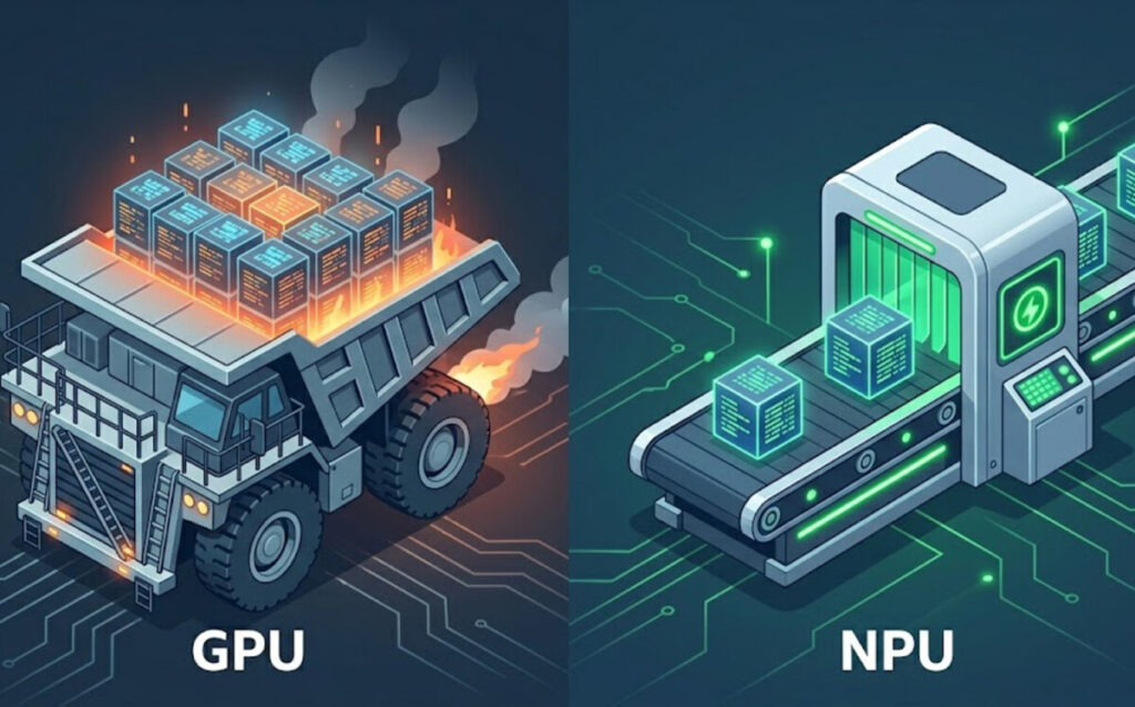 NPU, 인공지능 반도체, 온디바이스 AI, NPU GPU 차이, AI 칩