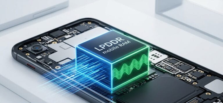 LPDDR, LPDDR5X, 모바일 램, 스마트폰 메모리, LPDDR6