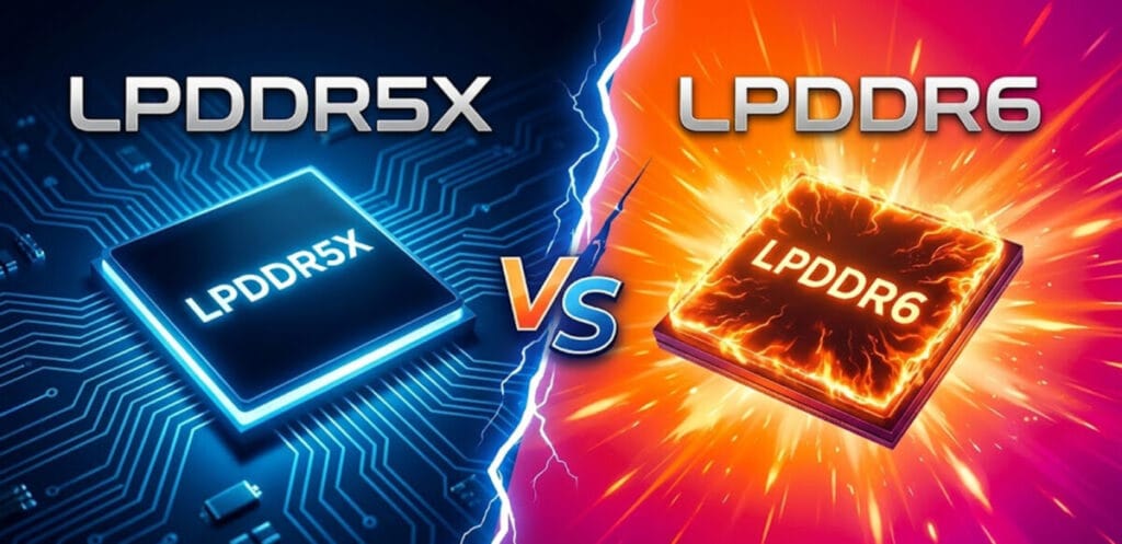 PDDR5X, 모바일 램, 스마트폰 메모리, LPDDR6, 온디바이스 AI