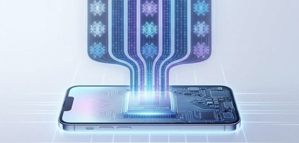 PDDR5X, 모바일 램, 스마트폰 메모리, LPDDR6, 온디바이스 AI