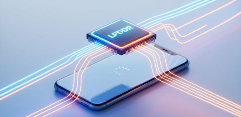 LPDDR, LPDDR5X, 모바일 램, 스마트폰 메모리, 스마트폰 속도