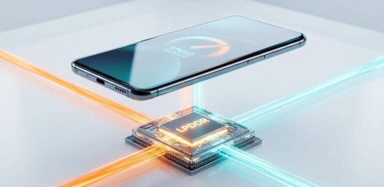 LPDDR, LPDDR5X, 모바일 램, 스마트폰 메모리, LPDDR6